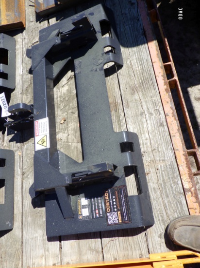 (2920) Skid Steer To CAT-1 QA Hitch Adapter