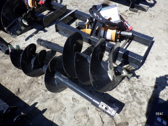 (2948) Wolverine Skid Steer Hydraulic Auger
