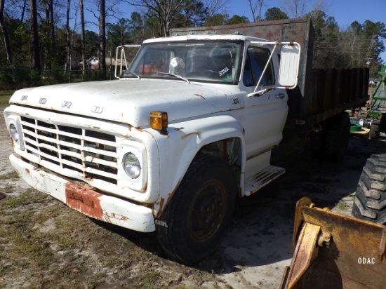 (2955) 1976 Ford F600 Dump Truck (NO Title)
