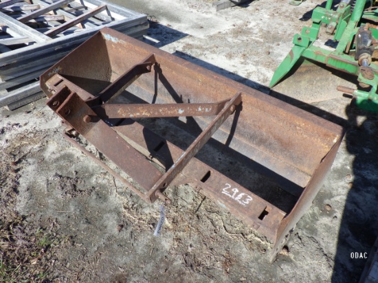 (2963) 66" Box Blade, No Scarifer