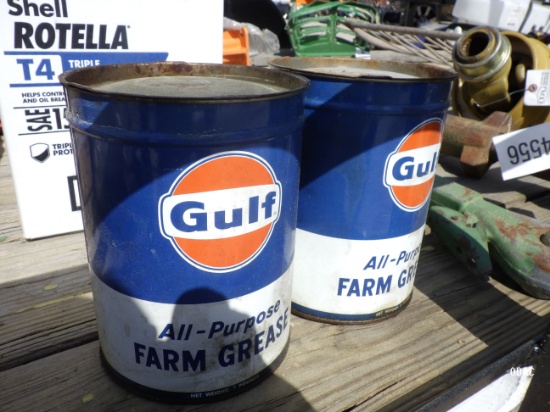 (2973) (2) Gulf All-Purpose Farm Grease (All1$)