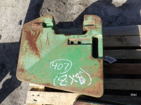 (4032) John Deere Front Weights (8x$)