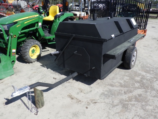 (4038) Pull Behind 4'x8' Gas BBQ Grill