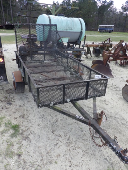(4047) 4'x8'x Lawn Trailer (NO Title)