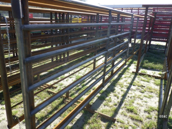 (4097) 24' Steel Panel w/12' Gate