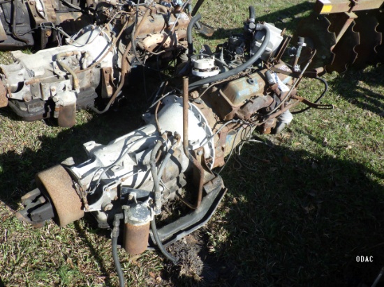 (4118) GM 8 Cylinder Gas Motor (Salvage)