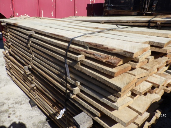 (4125) 1"x6"x10' Hardwood Ruff Cut Board Bundle