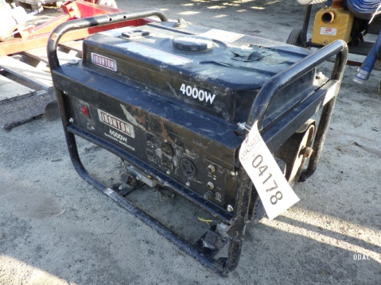 (4178) 4,000 Watt Ironton Gas Generator(Absolute)