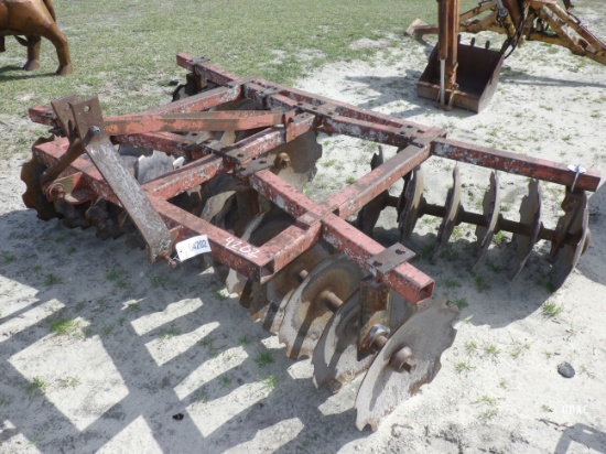 (4202) Lowery 8' 3pt Disc Harrow