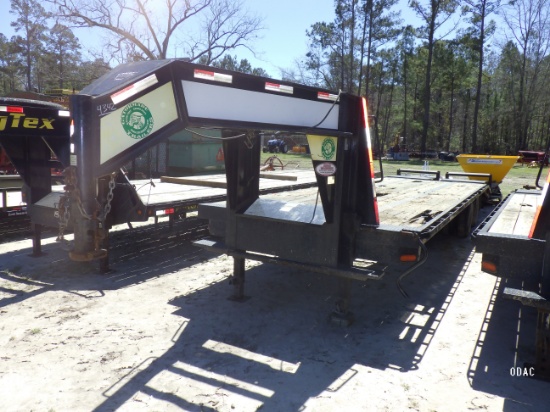 (4342) Gator Made Gooseneck Trailer(No Title)
