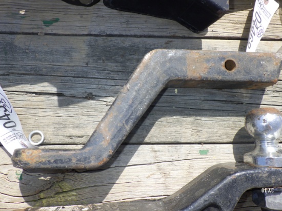 (4367) 4" Drop Hitch 2" Receiver - No Ball