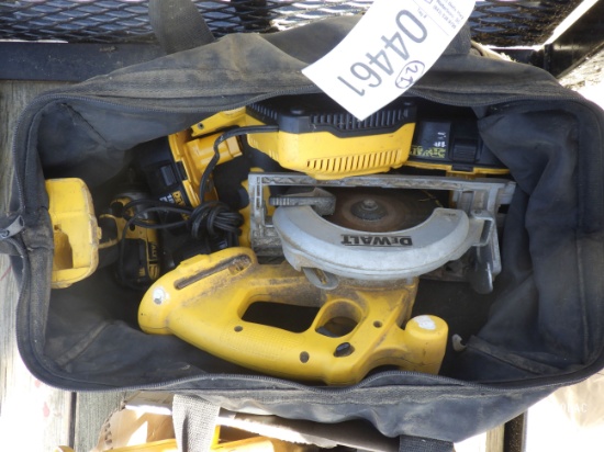 (4461) Dewalt 18v Power Tool Set (All1$)