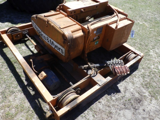 (4609) R&M 10 Ton Electric Hoist