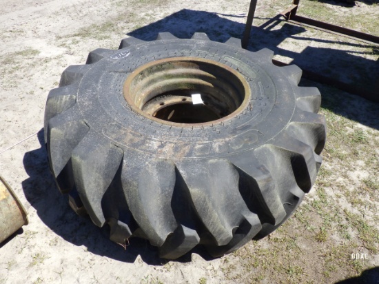 (4610) 23.1-26 Good Year w/10 Lug Rim