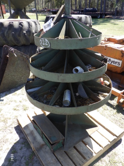 (4616) Three Tier Parts Carousel
