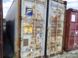 (1814) 40' High Cube Container Body (Gray)