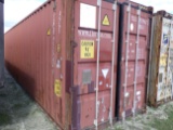 (1815) 40' High Cube Container Body (Red)