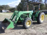 (1988) John Deere 6603 ROPS Tractor w/Canopy