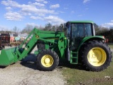 (2093) John Deere 7230 Cab Tractor