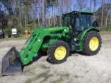 (2532) John Deere 5100M Cab Tractor