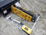 (2861) Wolverine Skid Steer Concrete Breaker