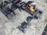 (2884) Wolverine Skid Steer Hydraulic Auger