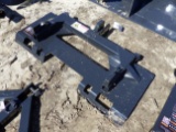 (2916) Skid Steer to CAT-1 QA Hitch Adapter