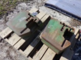 (3050) John Deere Front Weights (9x$)