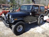 (4029) 1986 CJ7 Jeep (w/Title)
