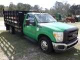 (4082) 2015 Ford F350 Flat Bed Truck (w/Title)