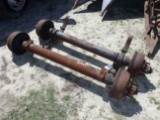 (4347) (2) 10,000 lb Dexter Axles