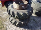 (4596) 13.6-24 T-rail Dual w/Hardware (All1$)