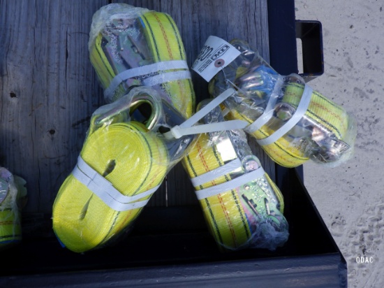 (3955) 2" Ratchet Straps (4x$)