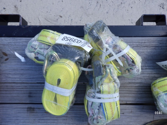 (3958) 2" Ratchet Straps (4x$)