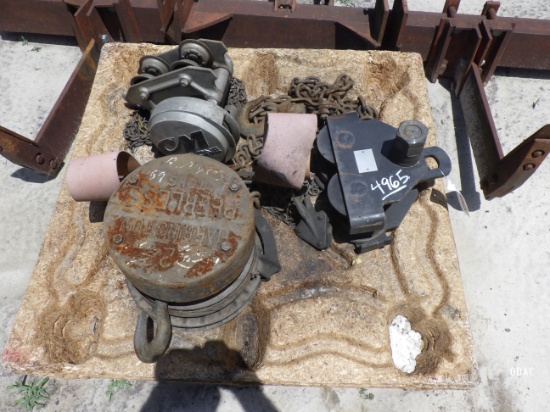 (4965) Pallet of Chain Hoist
