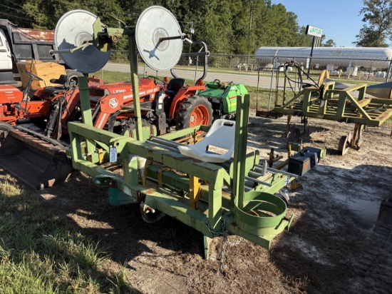 (1623) Kennco 3pt 1 Row Mulch Machine