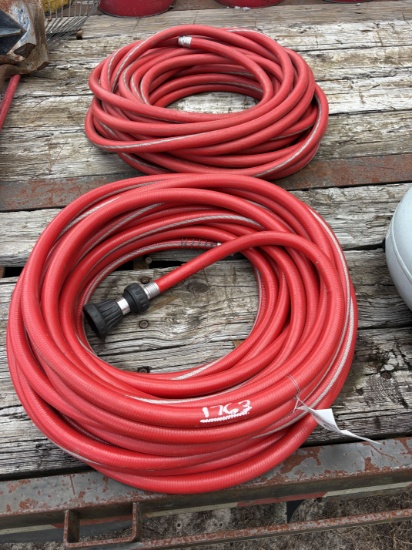 (1763) (2) Water Hoses (All 1 $)