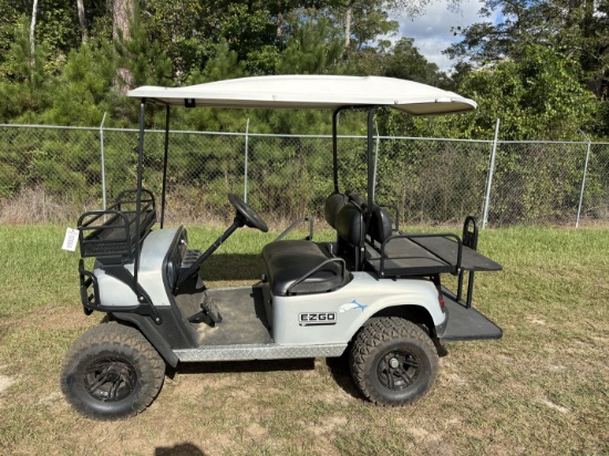 (2064) EZGO Gas 4 Seater Lifted Golf Cart