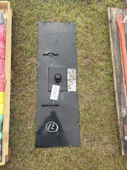 (2254) Gooseneck Weld-On Plate 2 5/16 Ball