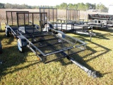 ABSOLUTE NEW 6'X8' GATE TRAILER,