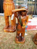 SMALL WOODEN INDIAN