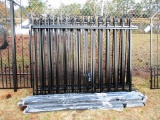 100FT WROUGHT IRON FENCE AND POST