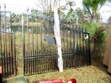 16FT DOUBLE WROUGHT IRON FENCE