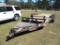 18FT STEEL DECK TRAILER WITH TILT,