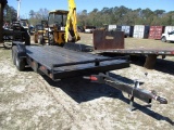 7FT X 20FT DOVE TAIL TRAILER,