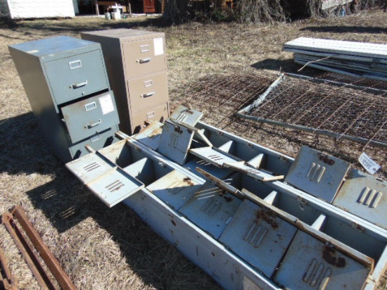 SET STORAGE LOCKERS,