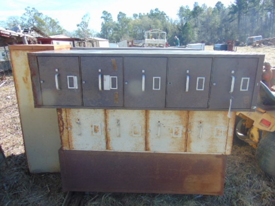7 FILING CABINETS