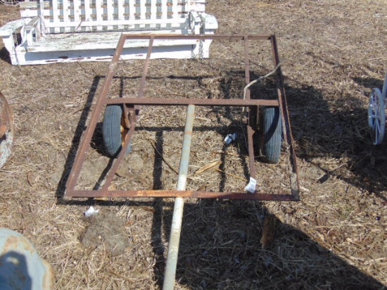 2- WHEEL TRAILER FRAME