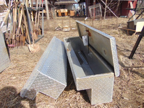 2- ALUM TOOL BOXES