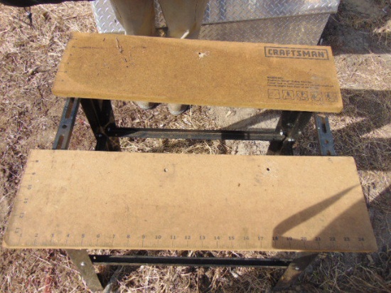 WORK BENCH AND TENT